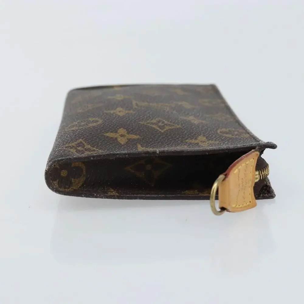 Louis Vuitton Monogram Bucket GM Accessory Pouch Brown